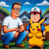 King of the Hill and Pokemon