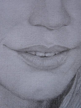 lips detail of fergie
