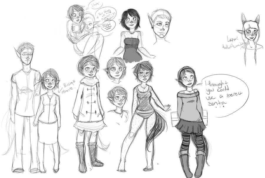 Riley Sketches by MissDingleHopper on DeviantArt