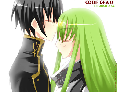 Code Geass Lelouch X Cc By Rikki Kun On Deviantart