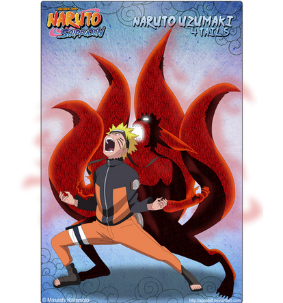 Naruto Uzumaki and -Four Tails-