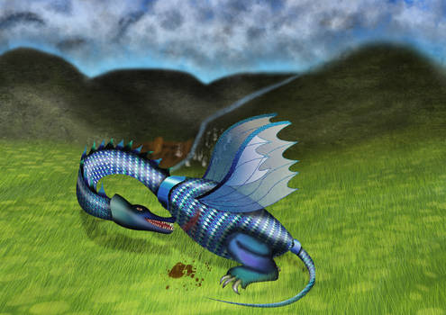 saphire dragon