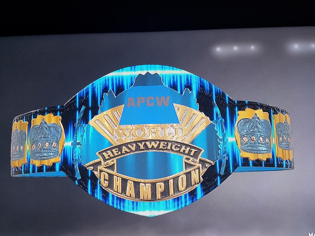 APCW World Heavyweight Championship by TheVideoGameTeen on DeviantArt