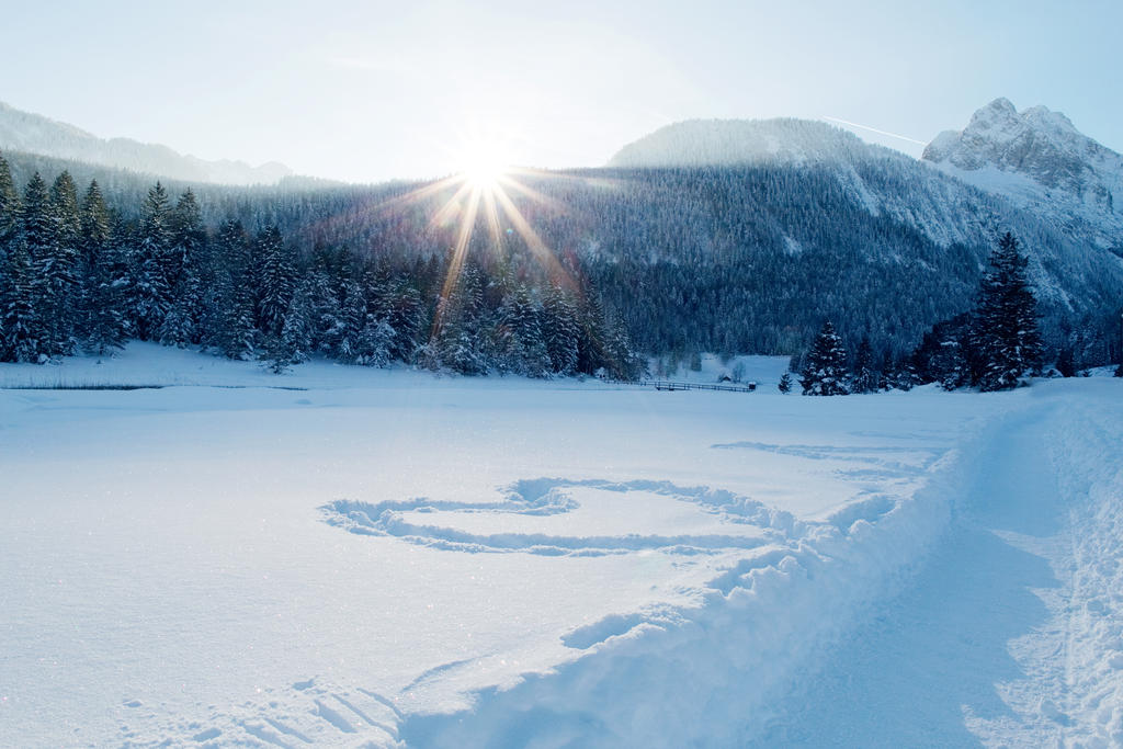 snow heart