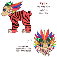 Dyan  oc and species design