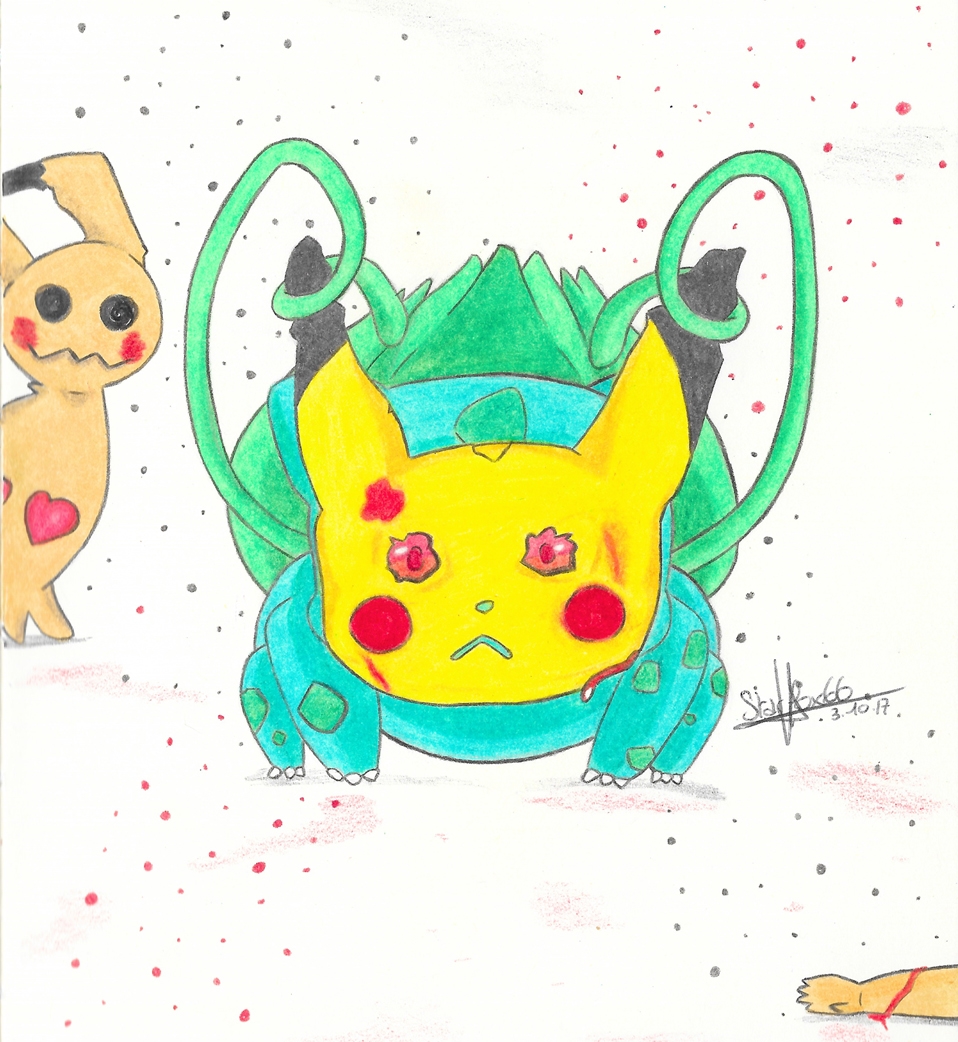 Bulbasaur Rage Creepy Bulbasaur by seles66 on DeviantArt