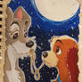 Lady and the Tramp Prismacolor