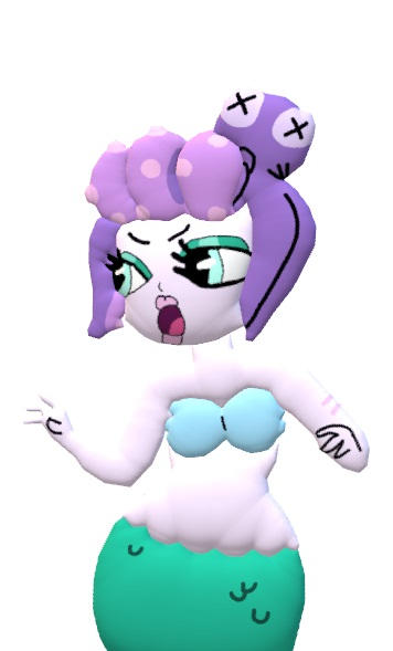 Cala Maria R3 My Drawing Cuphead Cala Maria 3D by SakuraHirata135 on DeviantArt