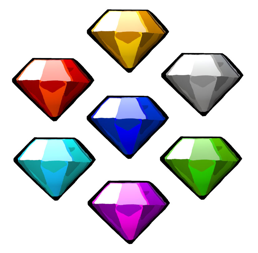 My Drawing Sonic Chaos Emerals 3D by SakuraHirata135 on DeviantArt