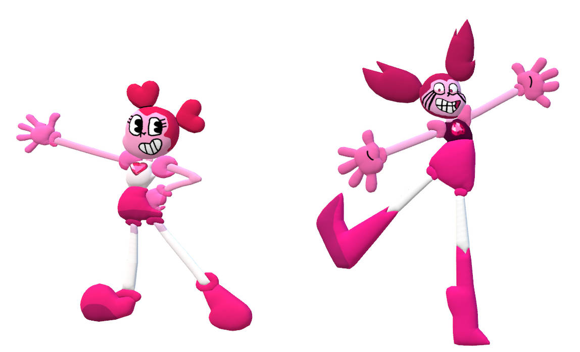 My Drawing Spinel And Spinel Evil Form 3D by SakuraHirata135 on DeviantArt