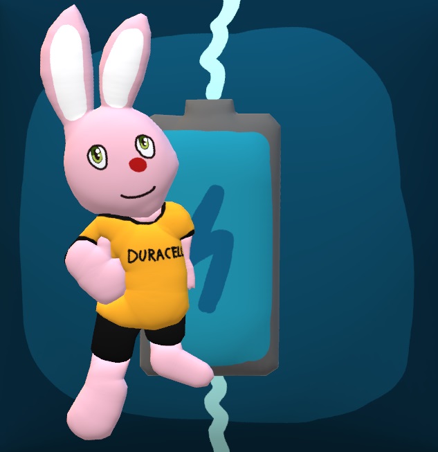 My Drawing Duracell Bunny 3D by SakuraHirata135 on DeviantArt