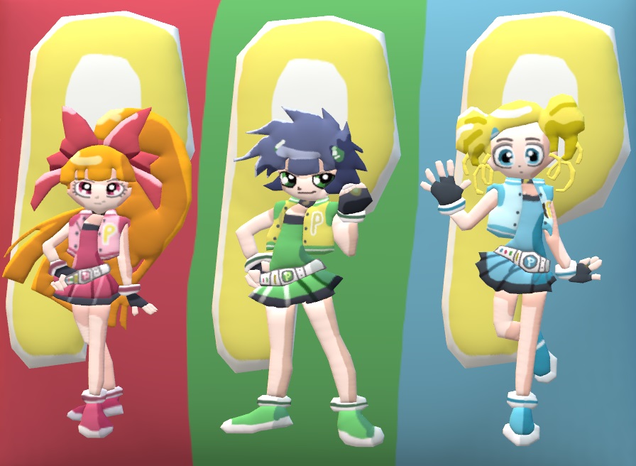 Powerpuff Zx My Drawing Powerpuff Girls Z 3D by SakuraHirata135 on DeviantArt