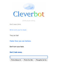 Fun with Cleverbot