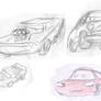 cars doodle