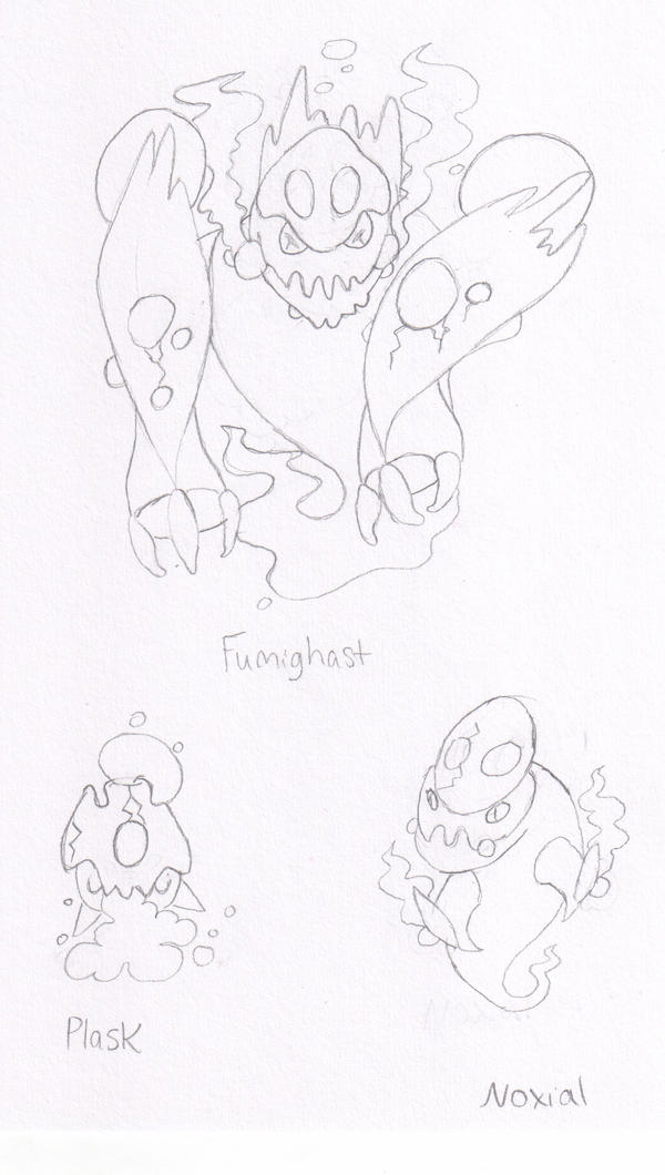 Fakemon sketch by Evonia on DeviantArt