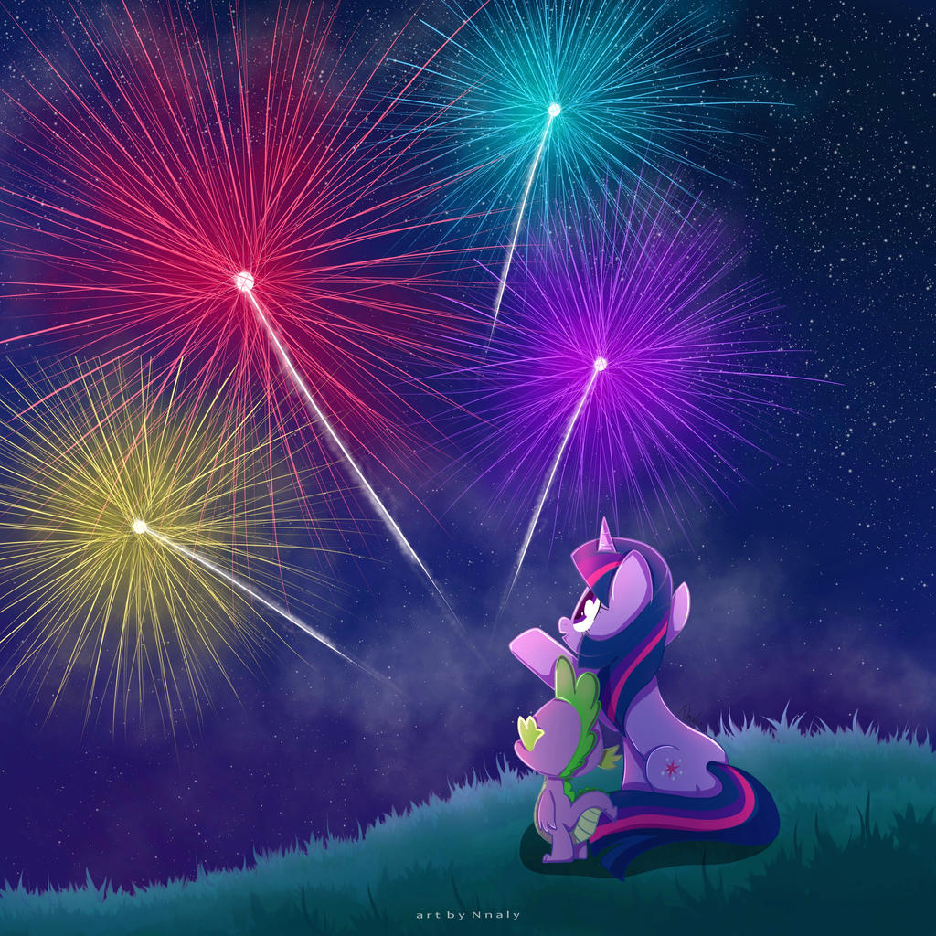 Fireworks Deviantart Fireworks by Nnaly on DeviantArt