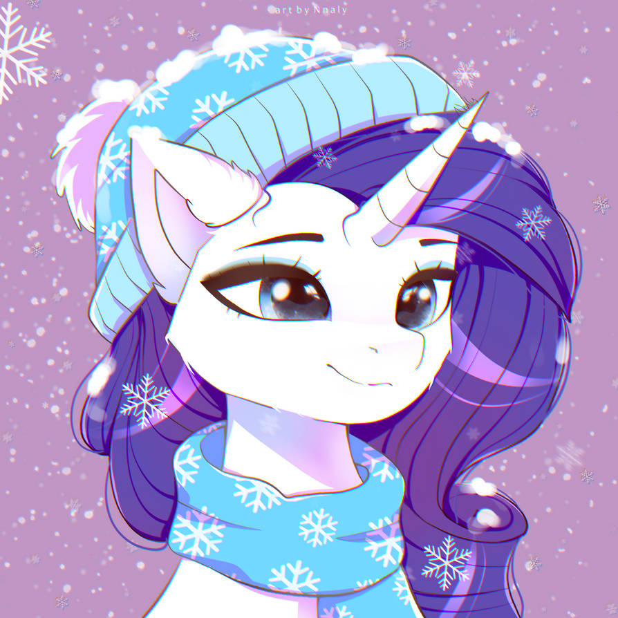 Cold Rarity Winter Rarity by Nnaly on DeviantArt