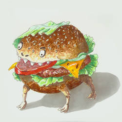 Very predatory hamburger
