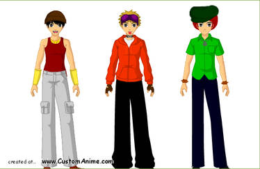 South park Kyle, Stan, and Kenny (Young Adult)