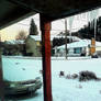 Everything was frozen