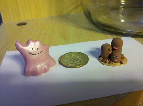 Ditto and Dugtrio