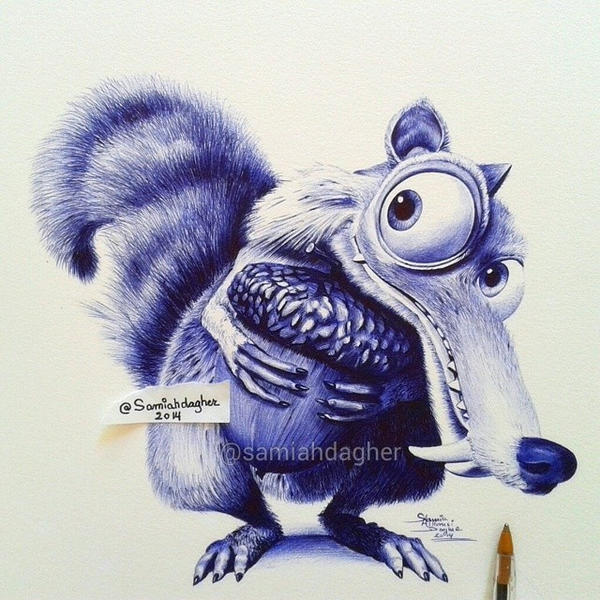 Scrat Style Scrat by samiahdagher on DeviantArt
