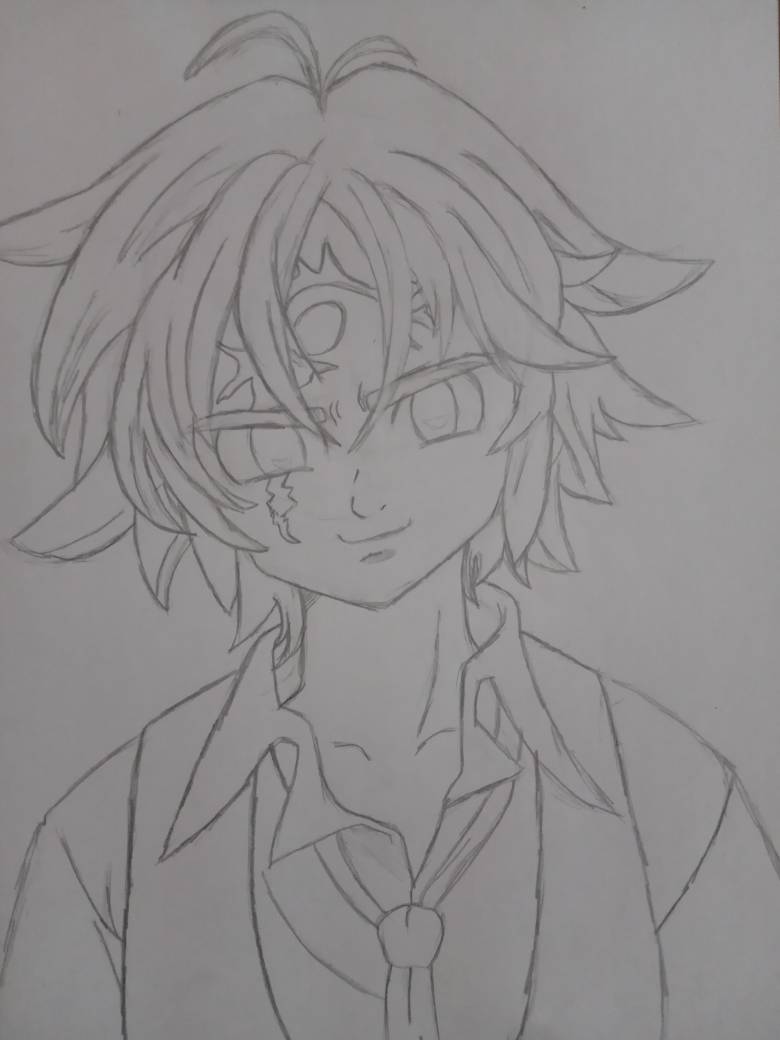 olho anime - Desenho de tiah_do_meliodas - Gartic