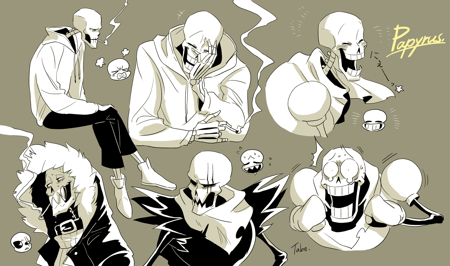 UF Papyrus by SUSHIROLLED on DeviantArt