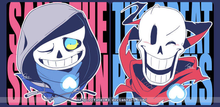 sans and papyrus