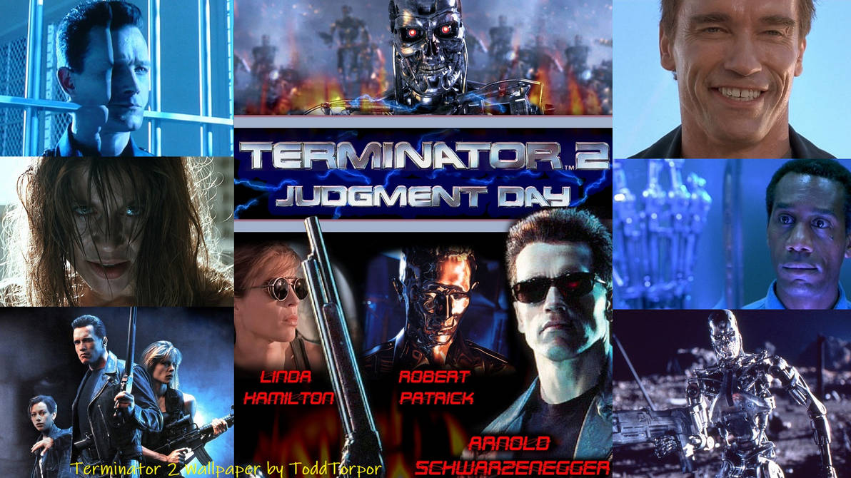 Terminator 2 Computer Display Terminator 2 Wallpaper by ToddTorpor by ToddTorpor on DeviantArt