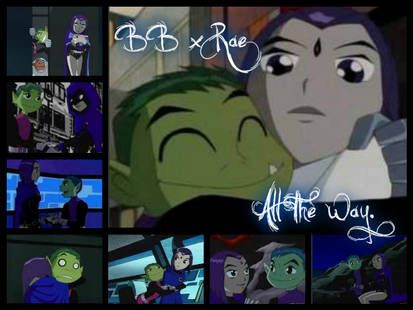 Raven and Beast Boy