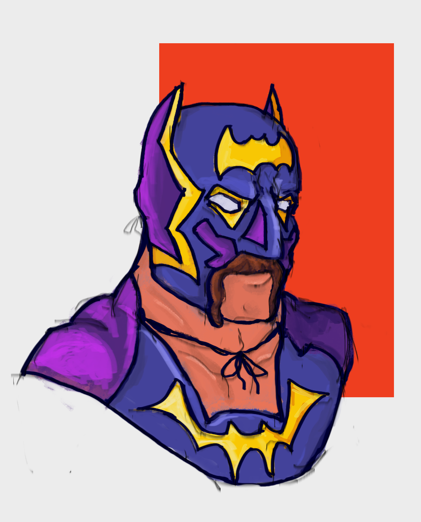 Luchador Batman by AcdMitns on DeviantArt