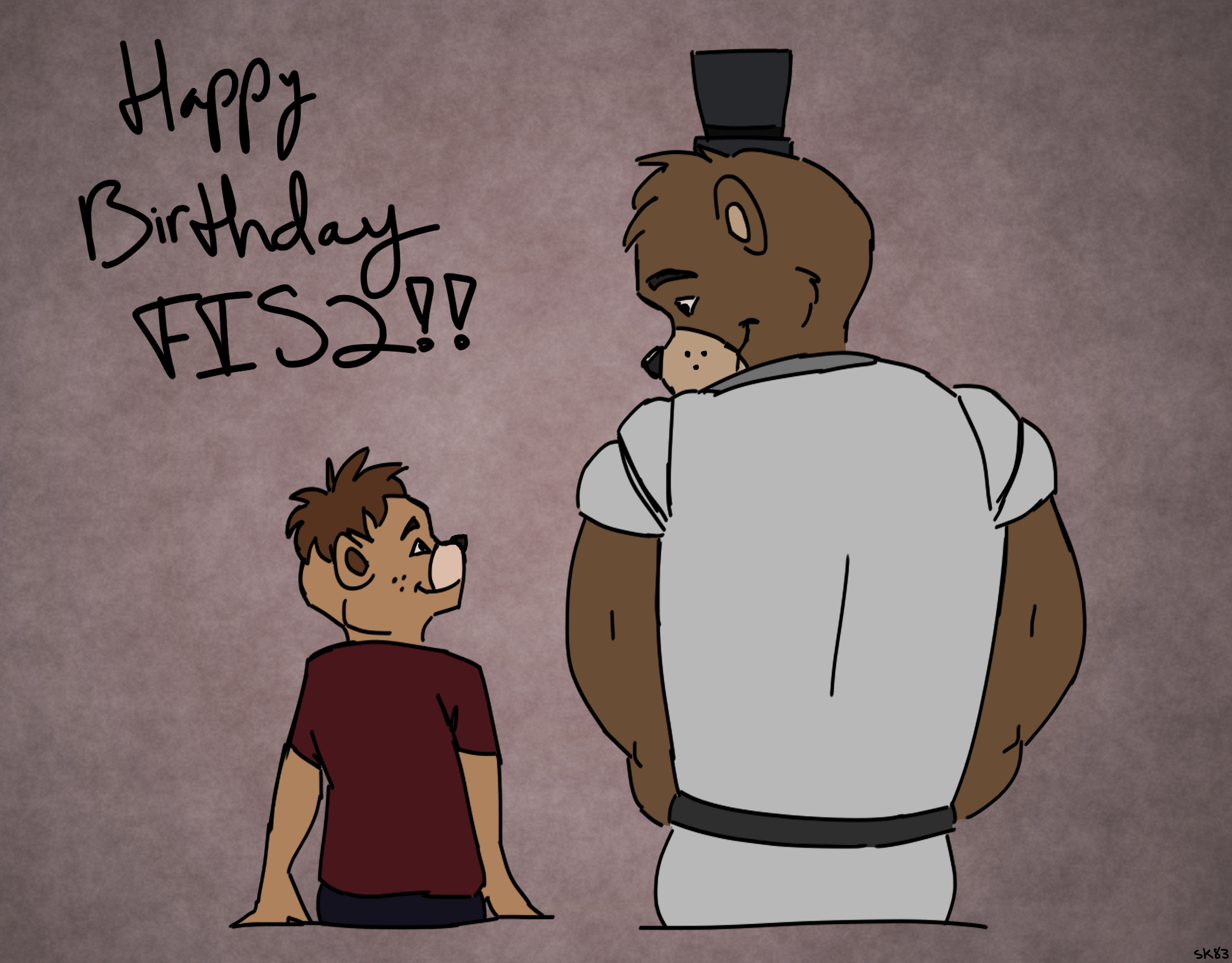 To commemorate Freddy in Space 2's 3 year anniversary, I decided