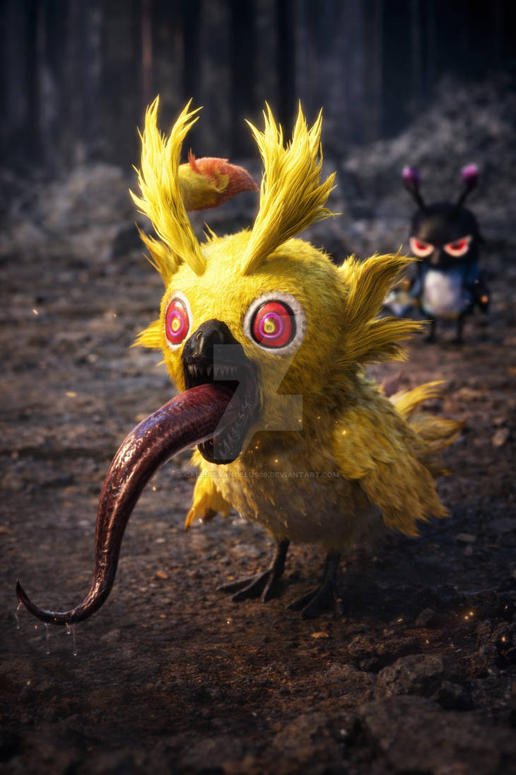 Pso Rag Rappy Valentine Monstrous Rappy PSO2 by CallistaAngelus09 on DeviantArt