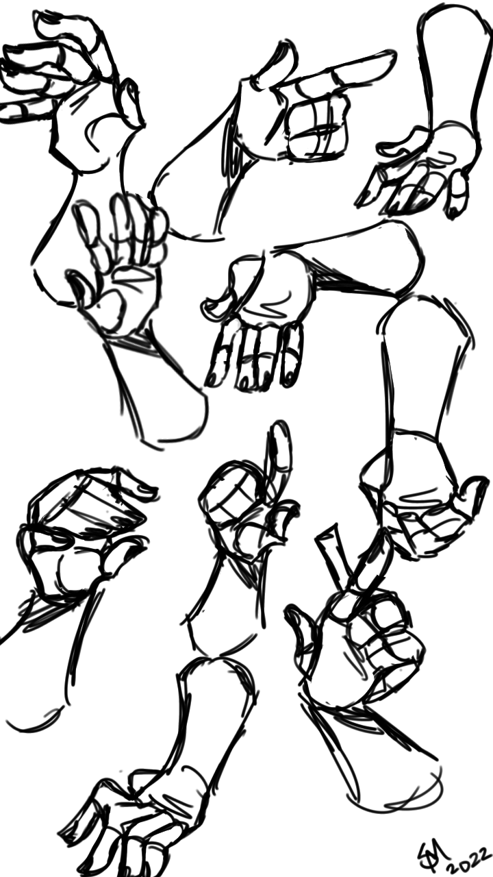 Hand practice by lunadeku1 on DeviantArt