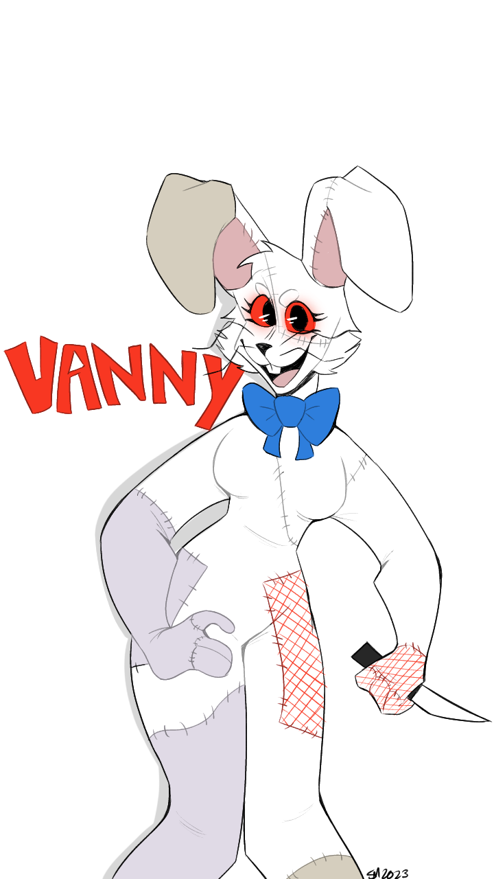 Vanny Pink Rabbit Vanny by lunadeku1 on DeviantArt