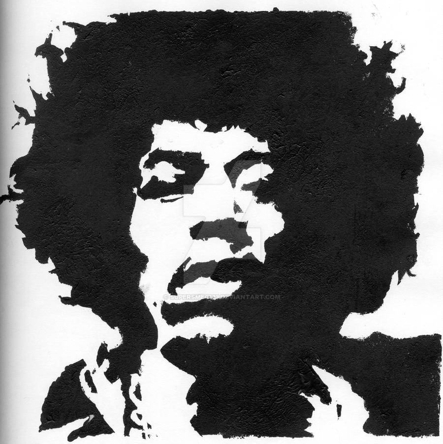 Jimi Hendrix Stencil by supersmeg123 on DeviantArt jimi-hendrix-stencil-by-supersmeg123-on-deviantart