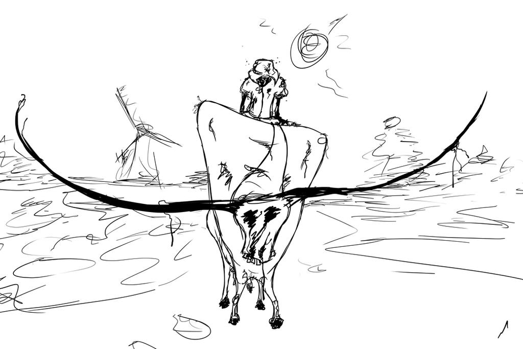 Bull Riding Deviantart Bull rider by MonotonyArt on DeviantArt