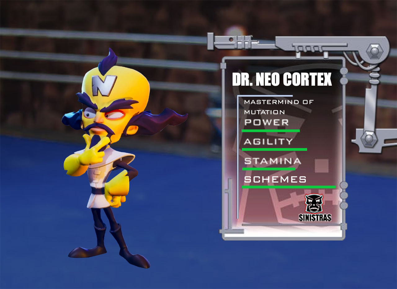 Dr. Cortex is in TWF by lXlCaptJoe23 on DeviantArt