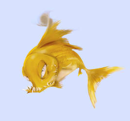 Characters golden fish