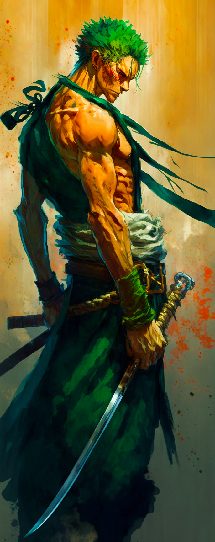 roronoa zoro The best swordsman by MrMasoudZ on DeviantArt