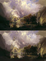 Albert Bierstadt Masterstudy