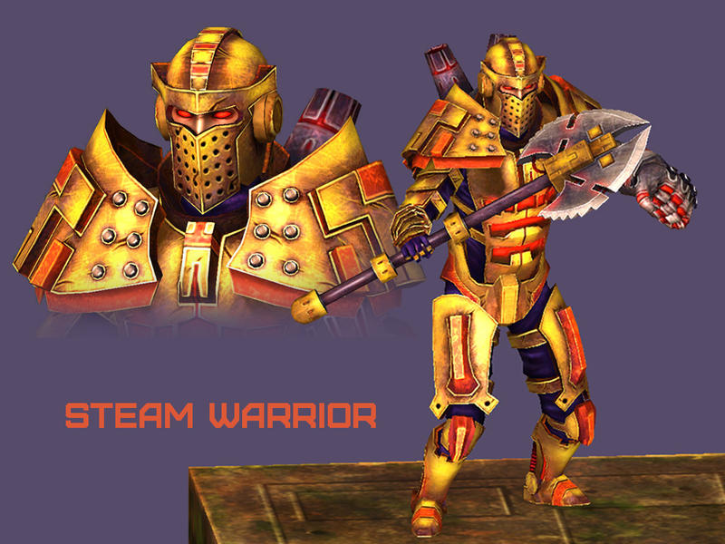 Steam Warrior Steam warrior model by monorok on DeviantArt