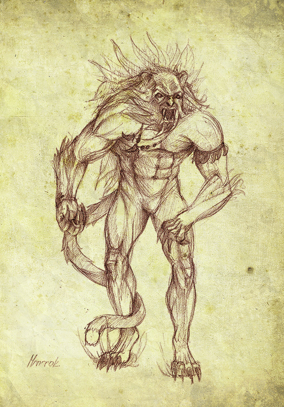 Beast sketch