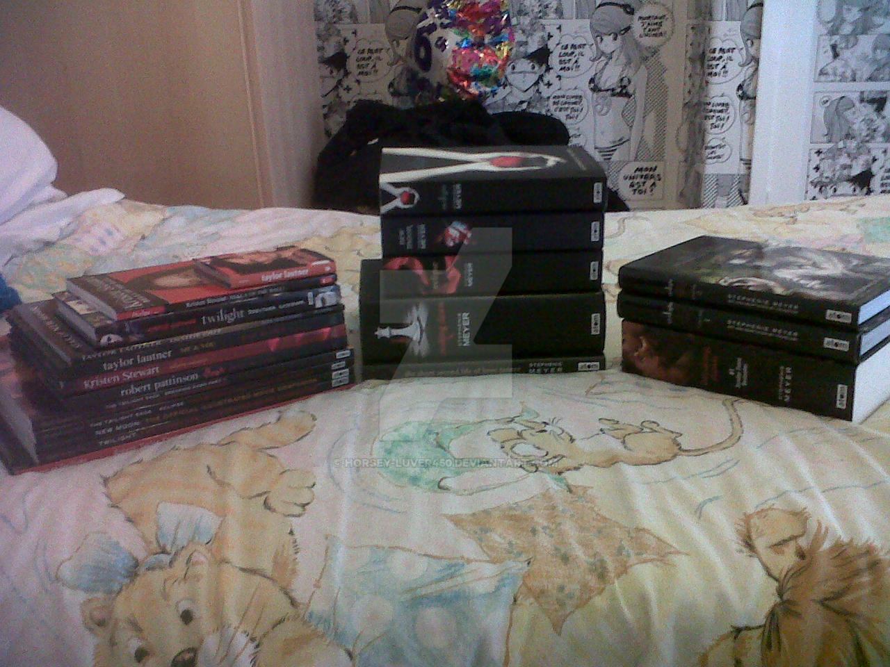 My Twilight Books, pilled up. ^ ^