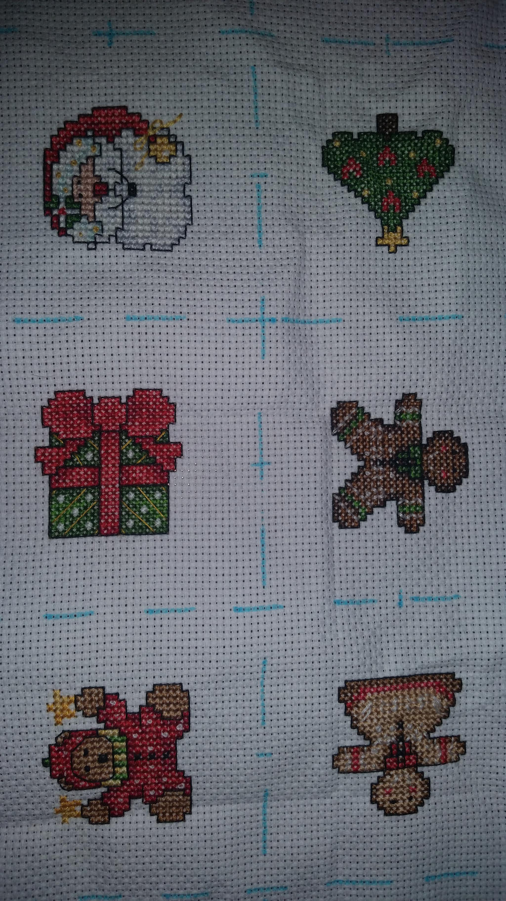 Christmas Ornaments Cross Stitch Details 2