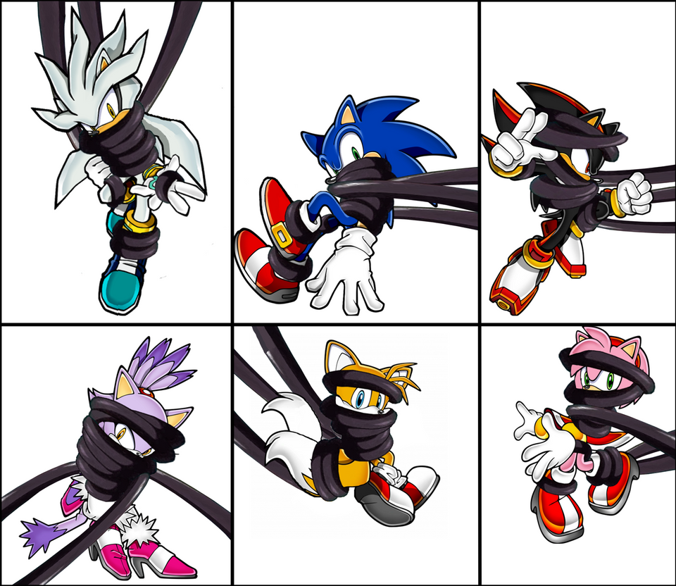 Sonic shadow e silver - Questa e' amy in sonic boom