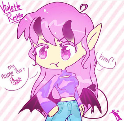 Violet Ressha Violette Reshire by Jaedeii on DeviantArt
