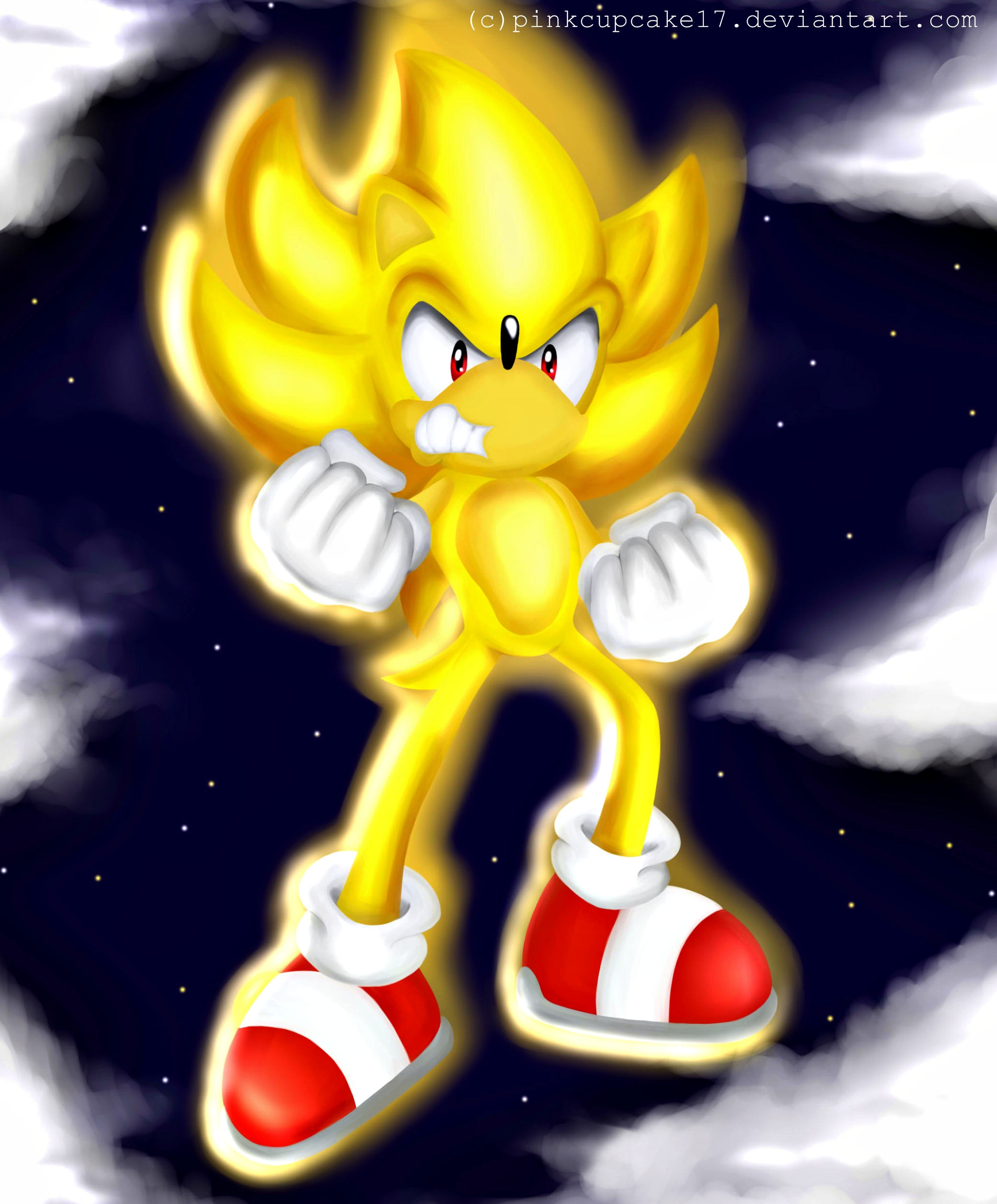 Super Sonic OLD:. by Yoshifan1219 on DeviantArt