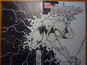 Spiderman Sketch cover